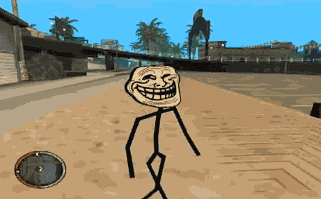 Troll Face Gif