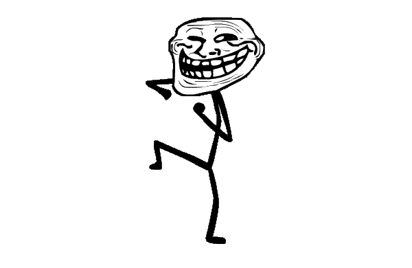 Troll Face Gif