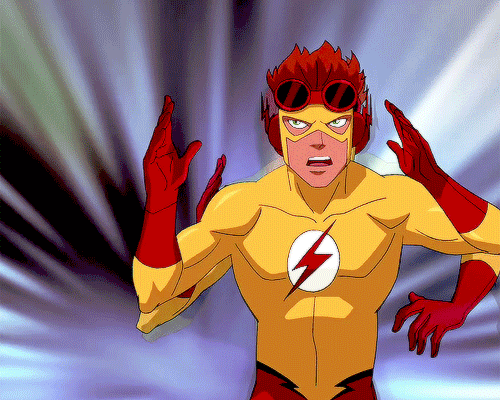 Wally West Gif
