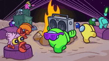 Among Us Dance Gif