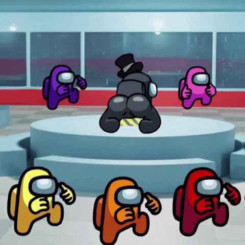 Among Us Dance Gif