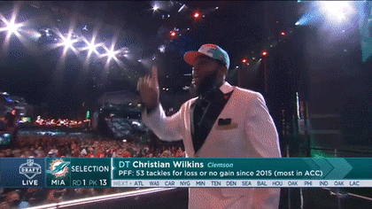 Christian Wilkins Gif