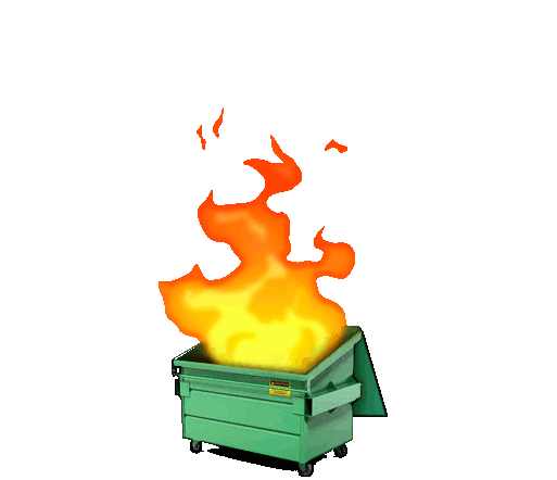 Dumpster Fire Gif