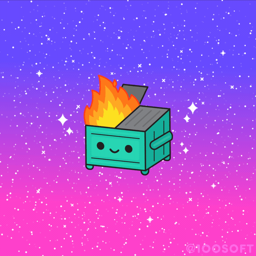 Dumpster Fire Gif