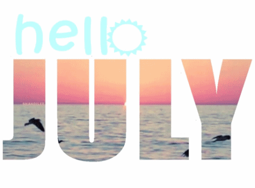 Hello July Gif
