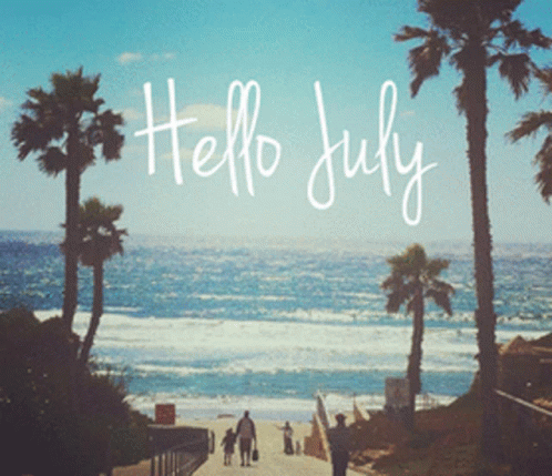 Hello July Gif