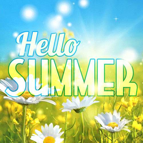 Hello July Gif