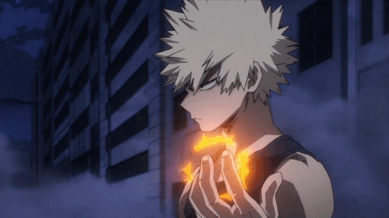 Katsuki Bakugo Animated GIF