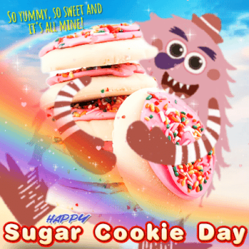 National Sugar Cookie Day Gif