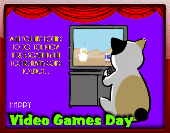 National Video Game Day Gif