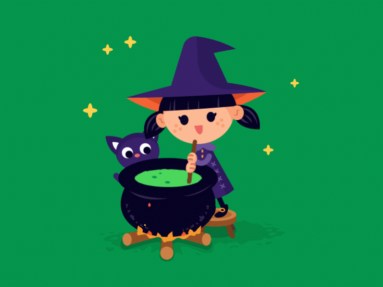 Witch Animated GIF