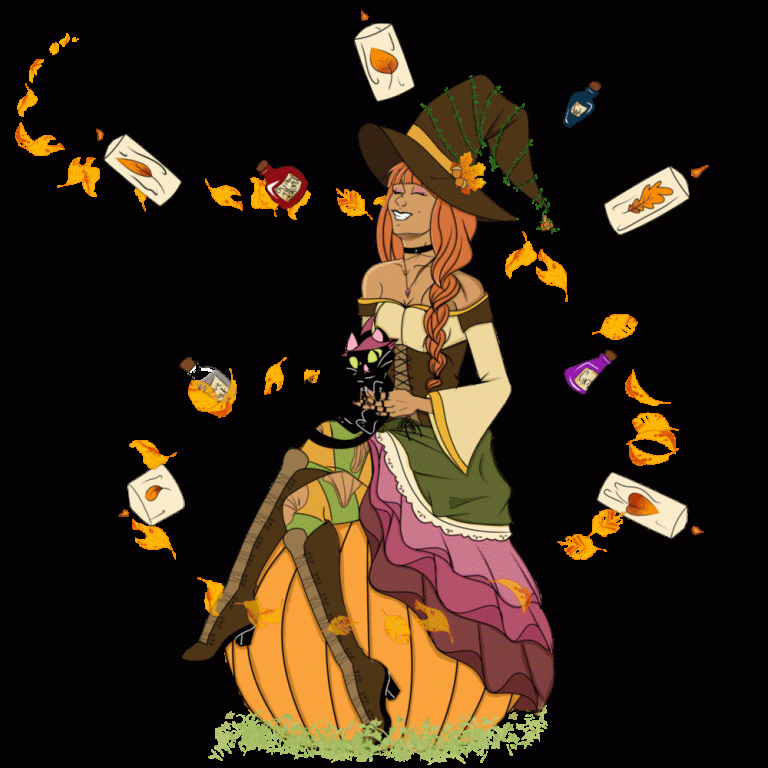 Witch Animated GIF