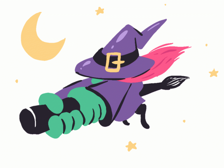 Witch Animated GIF