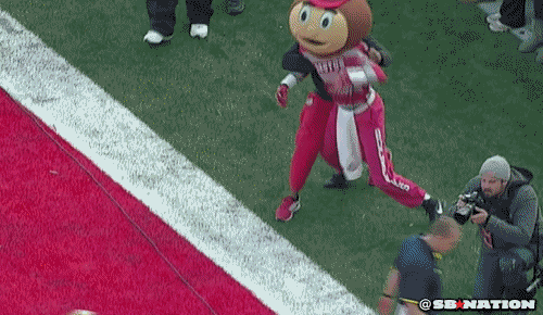 Brutus Buckeye Gif
