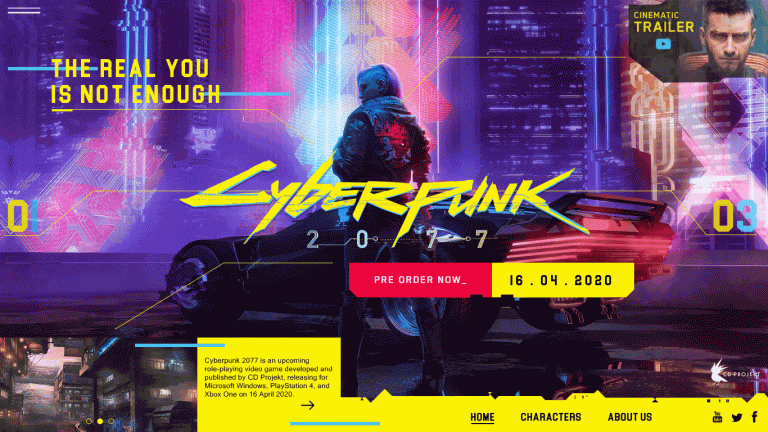 Cyberpunk 2077 Animated GIF