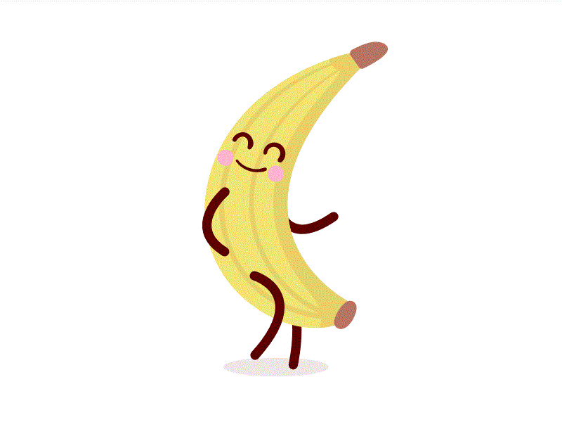 Dancing Banana Gif
