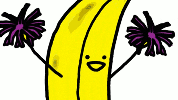 Dancing Banana Gif