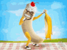 Dancing Banana Gif