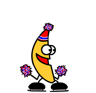 Dancing Banana Gif