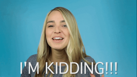 Joking Gif