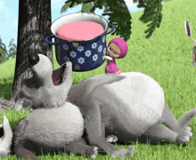 Masha And The Bear Gif
