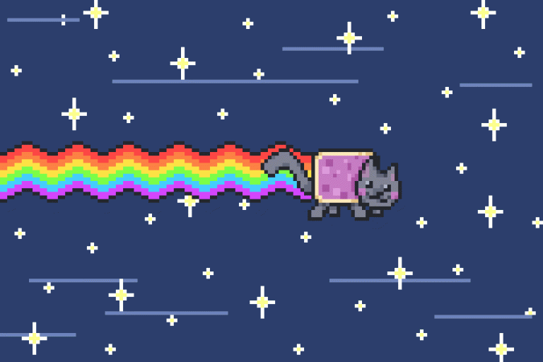 Nyan Cat Animated GIF