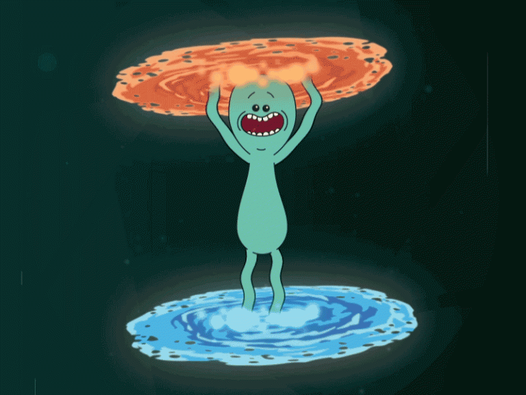 Rick And Morty Animated GIF
