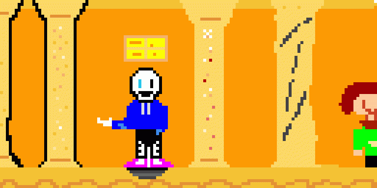 Sans Animated GIF