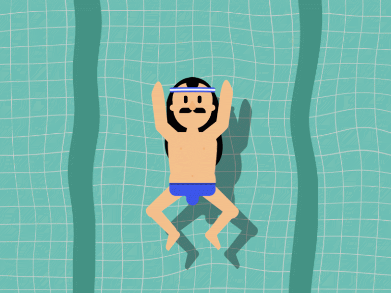 Swimming Animated GIF
