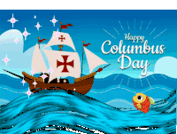 Columbus Day Gif
