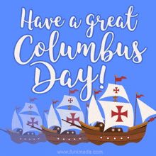 Columbus Day Gif