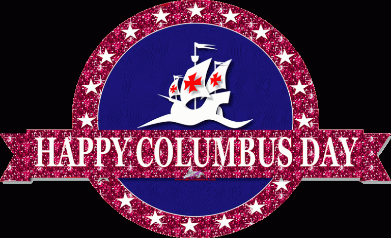 Columbus Day Animated GIF