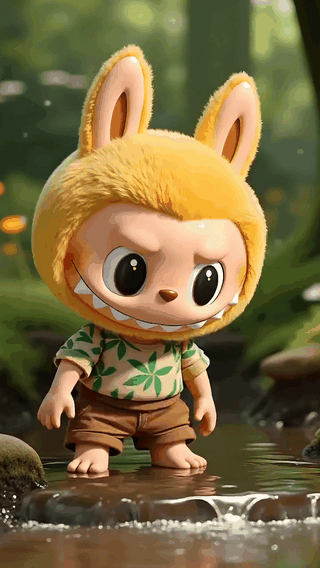 Labubu Gif