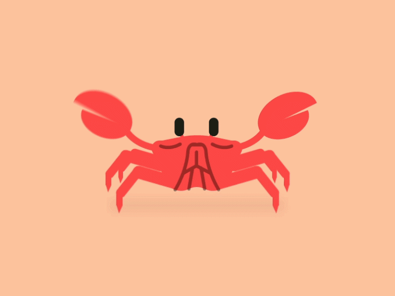 Crab Animated GIF