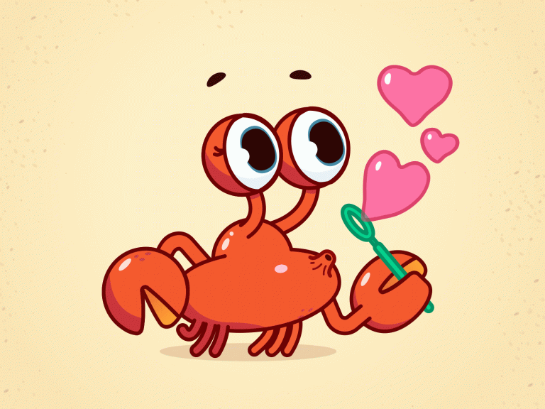 Crab Animated GIF