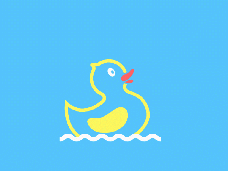 Duck Animated GIF