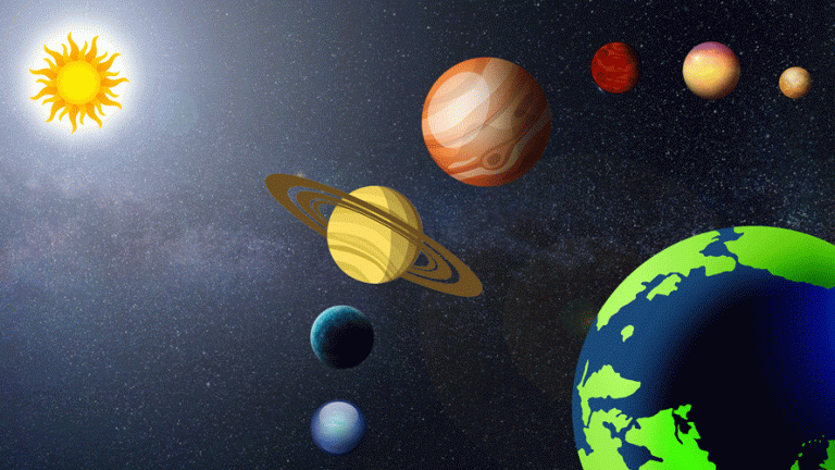 Solar System Animated GIF