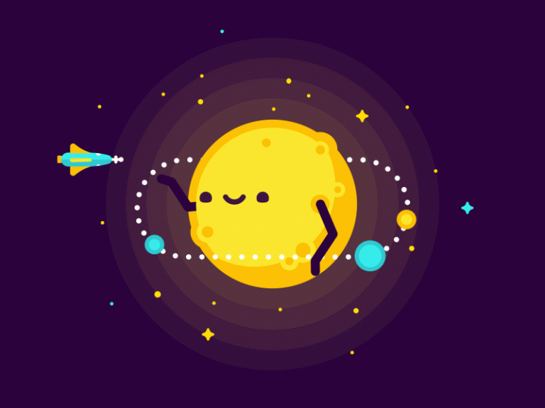 Solar System Animated GIF