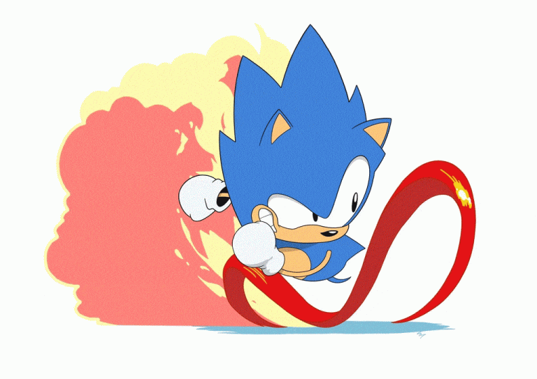 Sonic The Hedgehog Animated GIF