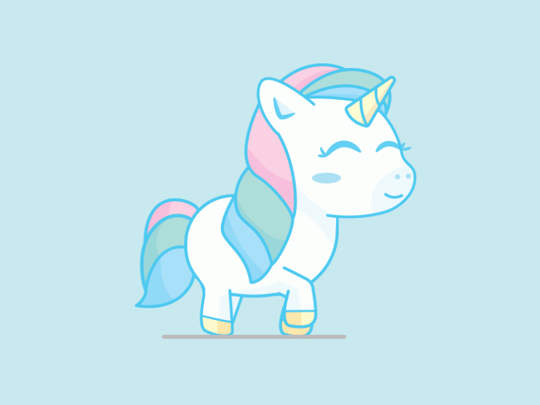 Unicorn Animated GIF
