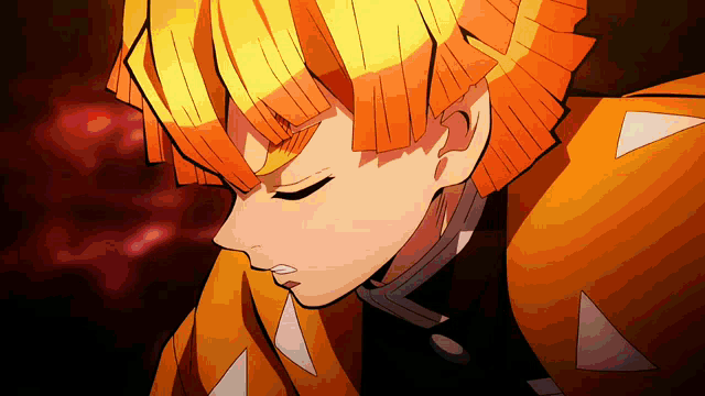 Zenitsu Agatsuma Gif