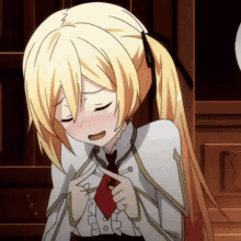 Blushing Gif