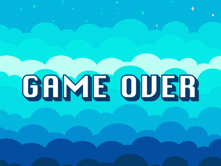 Game Over Animated GIF