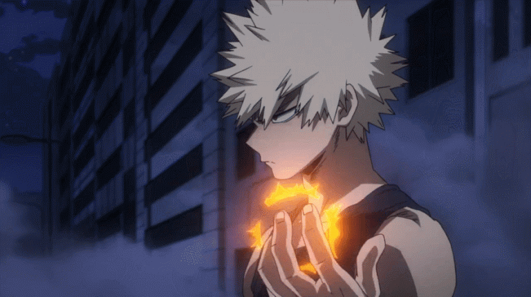 Katsuki Bakugo Animated GIF