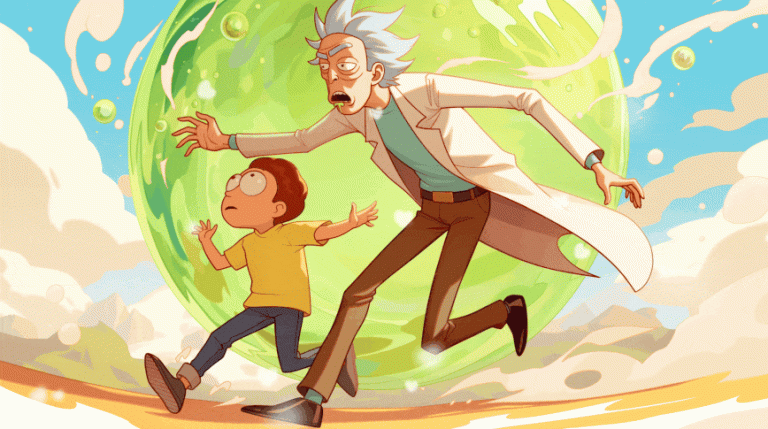 Rick And Morty Animated GIF