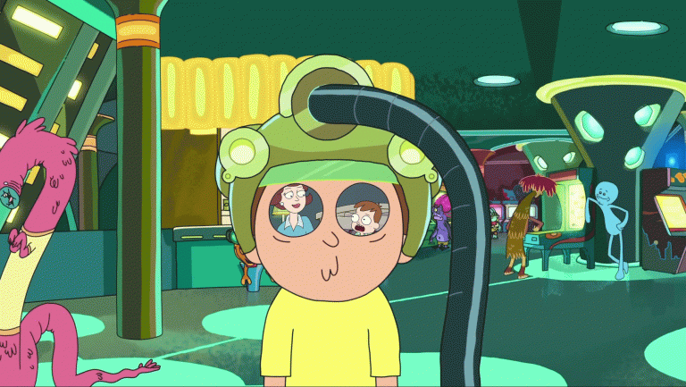 Rick And Morty Animated GIF