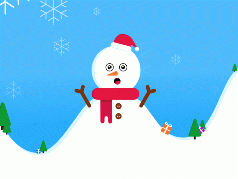 Snowman Animated GIF