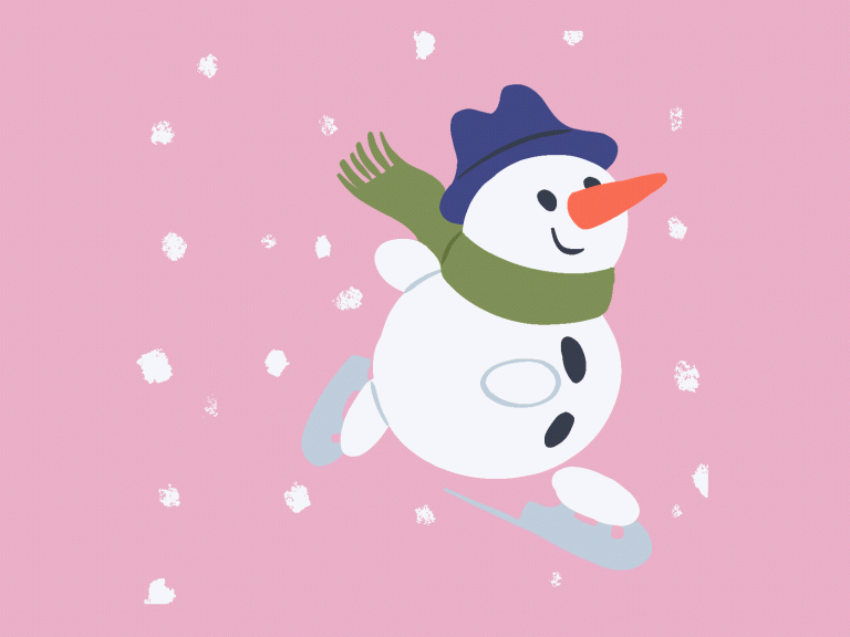 Snowman Animated GIF