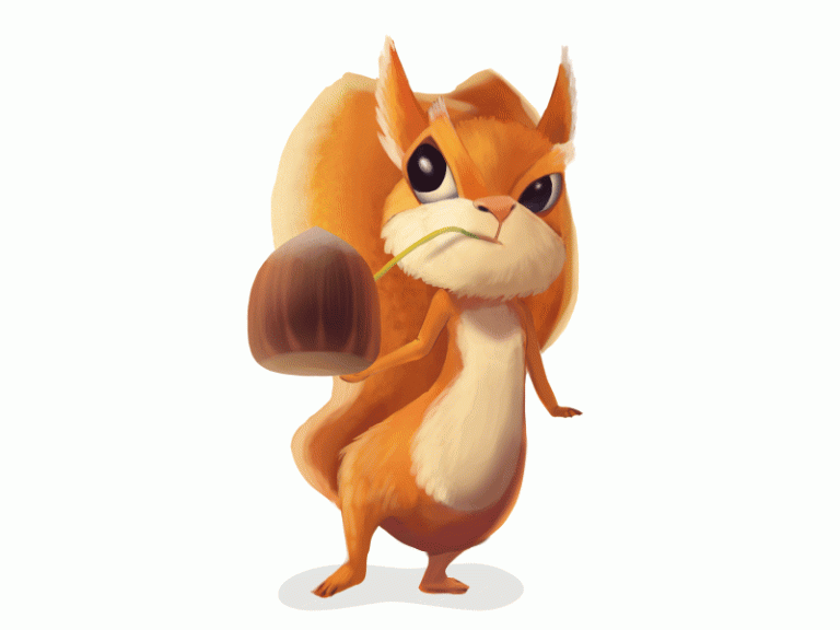 Squirrel Animated GIF