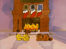 Garfield Christmas Gif